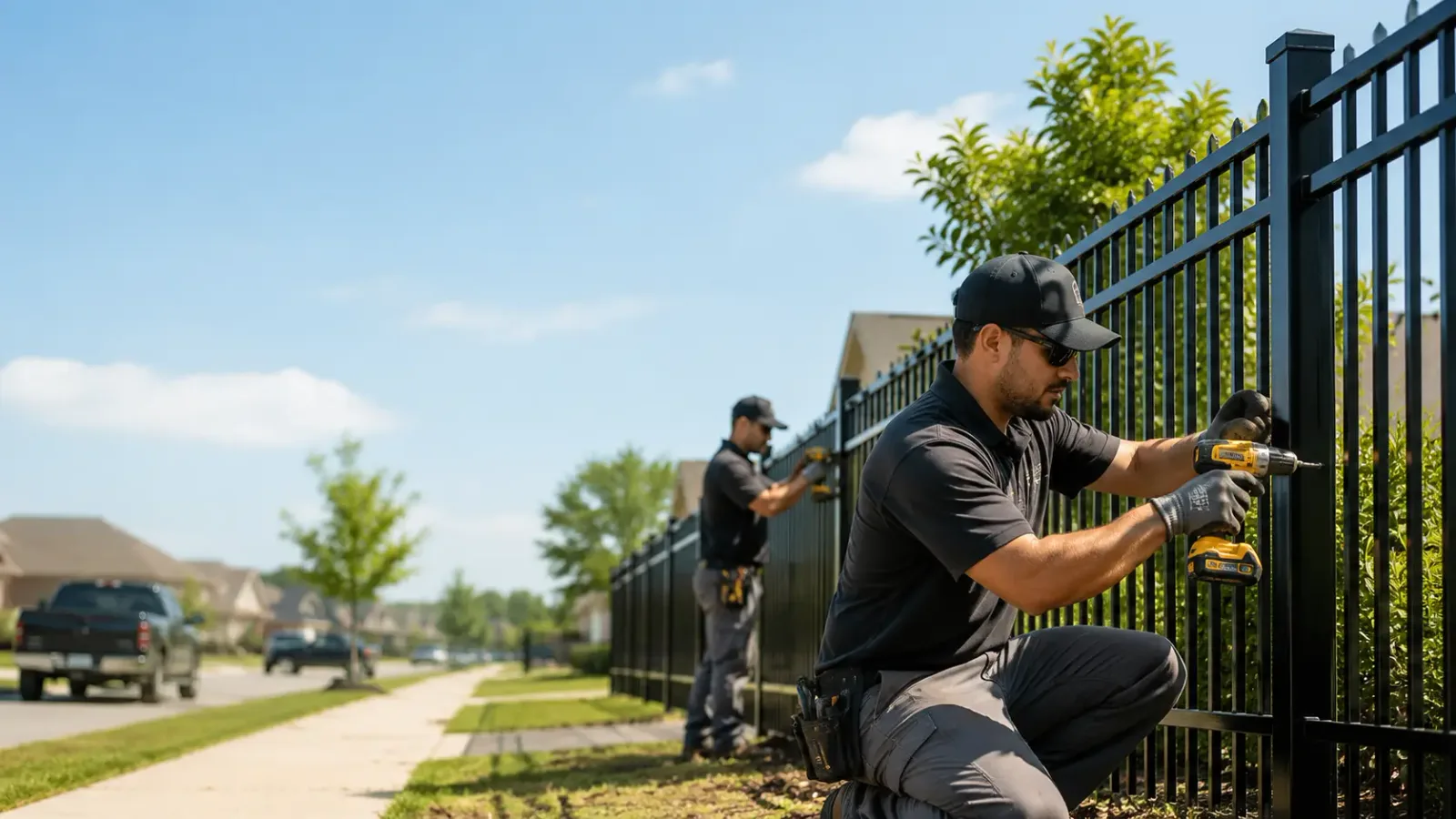 Metal Fence Installation in Bronson, KS